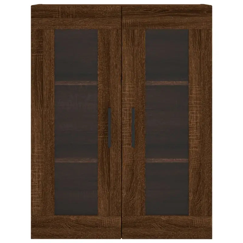 Wandkast met elegant ontwerp van bewerkt hout voor jouw interieur - Dressoirs & buffetkasten