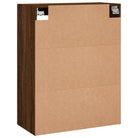 Wandkast met elegant ontwerp van bewerkt hout voor jouw interieur - Dressoirs & buffetkasten