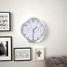 Wandklok met nauwkeurig quartz uurwerk voor je kamer - Wit - Wandklokken