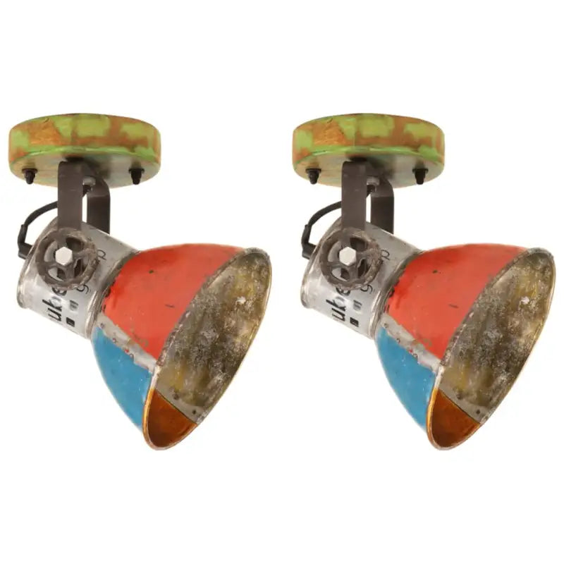 Wandlamp met zwarte afwerking en massief mangohout sfeerlicht - Multikleur / 1 / 2 x enkele lamp - Lampen