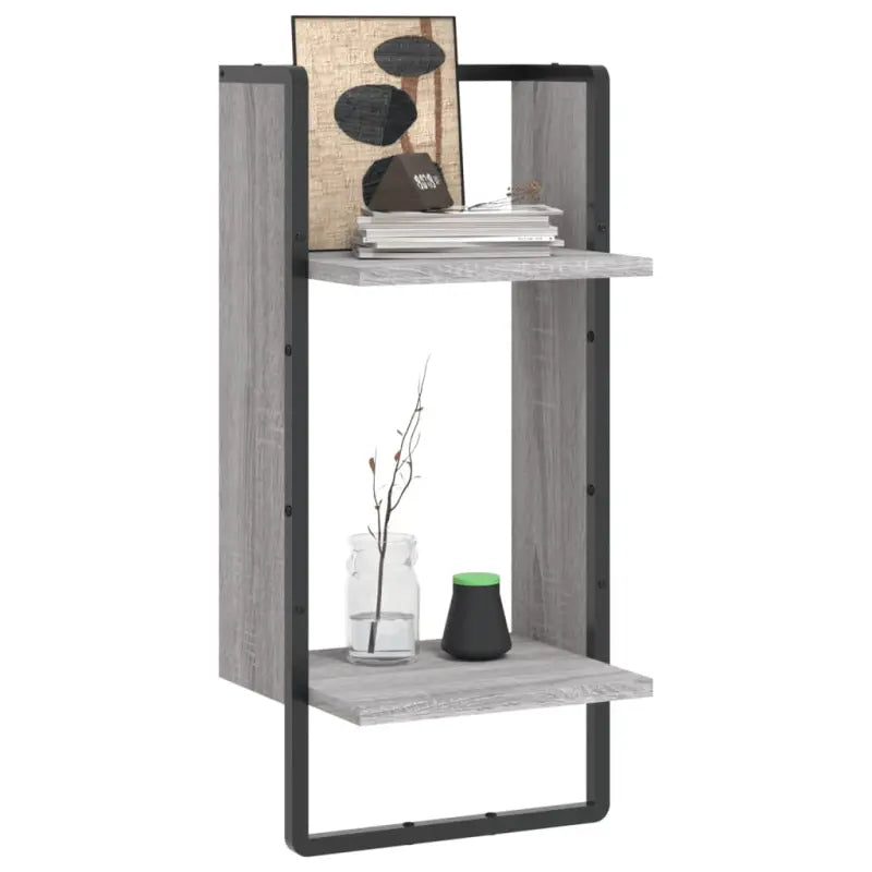 Wandplank in Grijs Sonoma voor optimaal ruimtegebruik en stijl - Grijs sonoma / 30 x 25 x 65 cm / 1 - Wandplanken