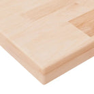 Wandplank in onbehandeld massief eikenhout voor extra opbergruimte - Wandplanken