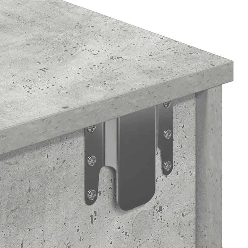 Wandplank met lades van bewerkt hout voor decoratie en praktische opbergruimte - Wandplanken
