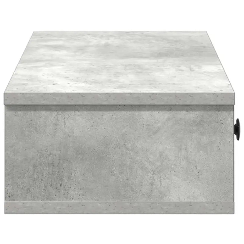 Wandplank met lades van bewerkt hout voor decoratie en praktische opbergruimte - Wandplanken