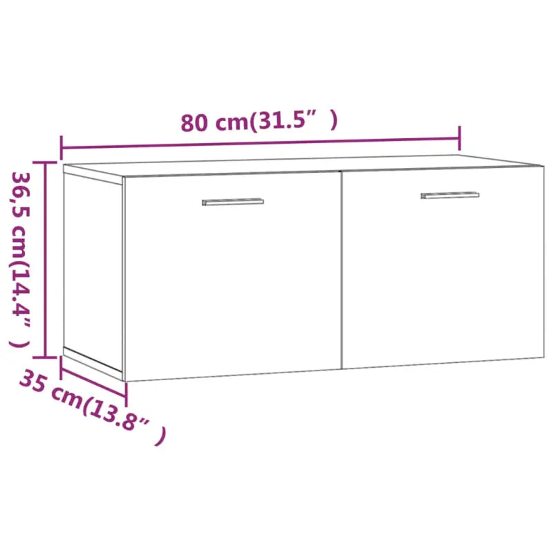 Wandplank met Scandinavische charme en bewerkt hout voor woonkamer - Hoogglans wit / 1 - Wandplanken