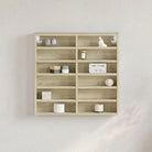 Wandplank van bewerkt hout in grijs sonoma voor modern interieur - Sonoma eiken / 60 x 8.5 x 58 cm / 1 - Wandplanken