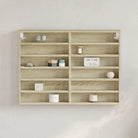 Wandplank van bewerkt hout in grijs sonoma voor modern interieur - Sonoma eiken / 80 x 8.5 x 58 cm / 1 - Wandplanken