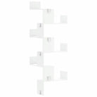 Wandplank van bewerkt hout met gemakkelijk schoon design - Wandplanken