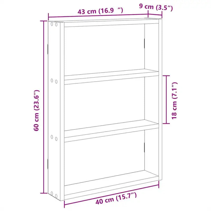 Wandplank van bewerkt hout voor decoratie en praktische opbergruimte - Wandplanken