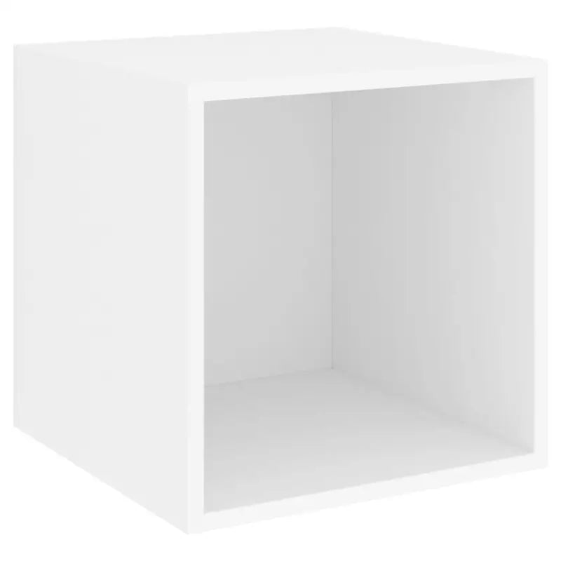 Wandplank van bewerkt hout voor muurdecoratie en opbergruimte - Wit / 1 - Wandplanken