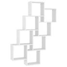 Wandplank van bewerkt hout voor stijlvolle ruimtebesparing - Wit / 1 - Wandplanken