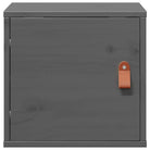 Wandplank van massief grenenhout met rustieke uitstraling - Grijs / 1 - Wandplanken