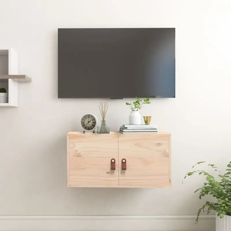 Wandplank van massief grenenhout met rustieke uitstraling - Naturel / 1 - Wandplanken