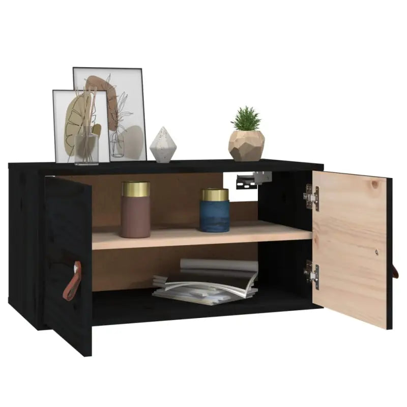 Wandplank van massief grenenhout met rustieke uitstraling - Wandplanken