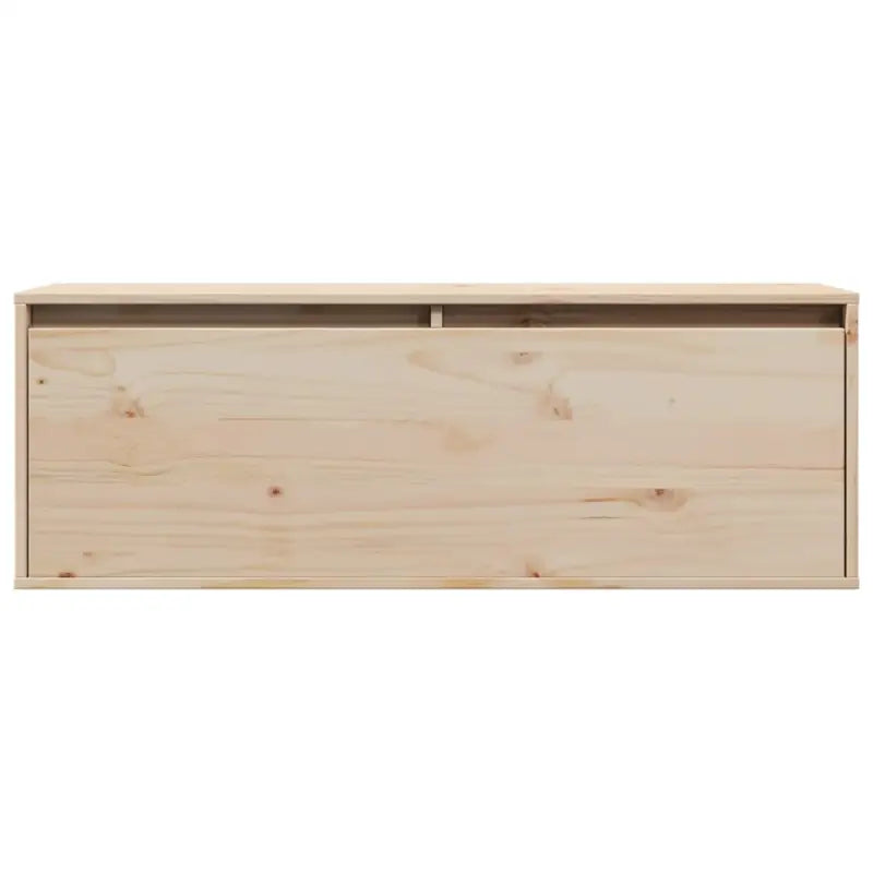 Wandplank van massief grenenhout voor decoratie en opslag - Wandplanken