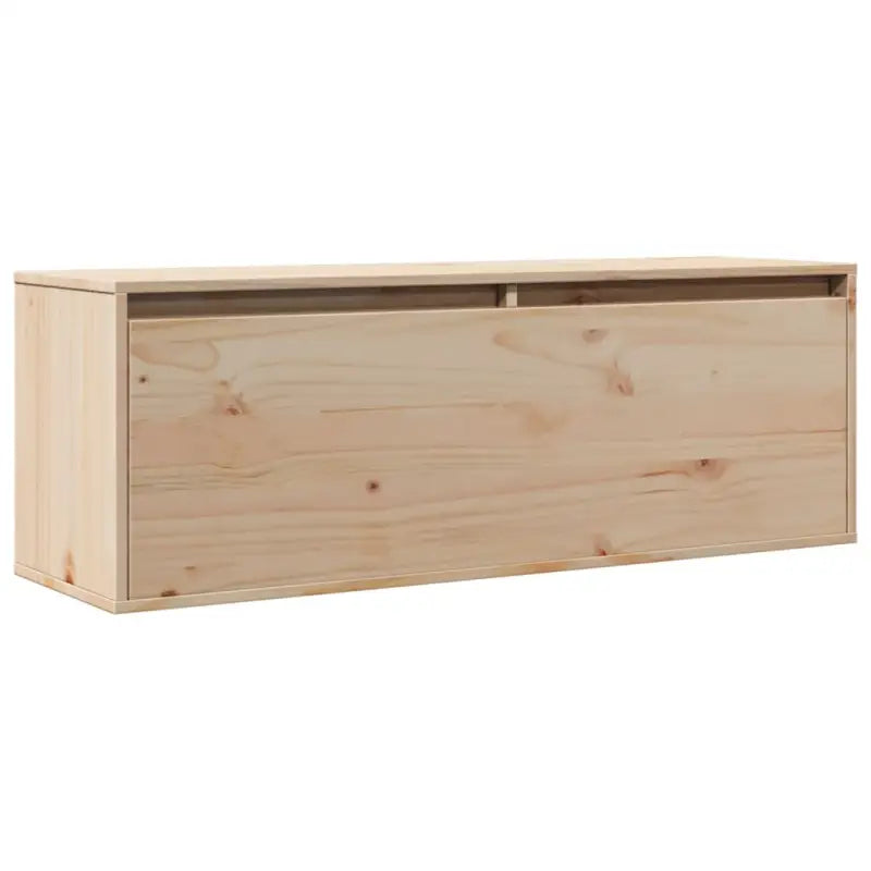 Wandplank van massief grenenhout voor decoratie en opslag - Wandplanken