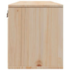 Wandplank van massief grenenhout voor decoratie en opslag - Wandplanken