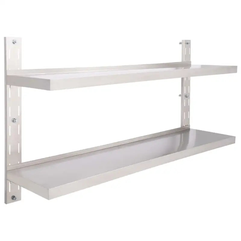 Wandplank van roestvrij staal voor extra keukenopslag - 150 x 30 cm / 1 - Wandplanken