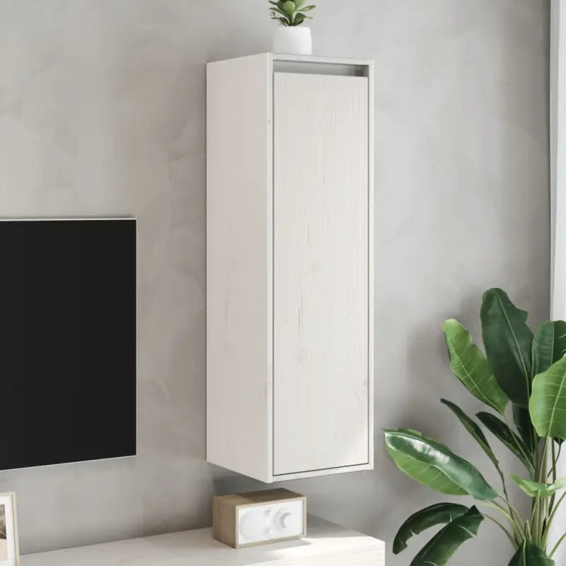 Wandplanken en wandkasten van massief grenenhout voor modern interieur - Wit / 2 / 1 - Wandplanken