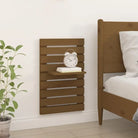 Wandplanken met massief grenenhout voor elegante muurbevestiging - Honingbruin / 2 / 1 - Wandplanken