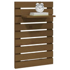 Wandplanken met massief grenenhout voor elegante muurbevestiging - Honingbruin / 2 / 1 - Wandplanken