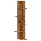 Wandplanken van bewerkt hout gemakkelijk schoon en stijlvol voor je woonkamer - Wandplanken