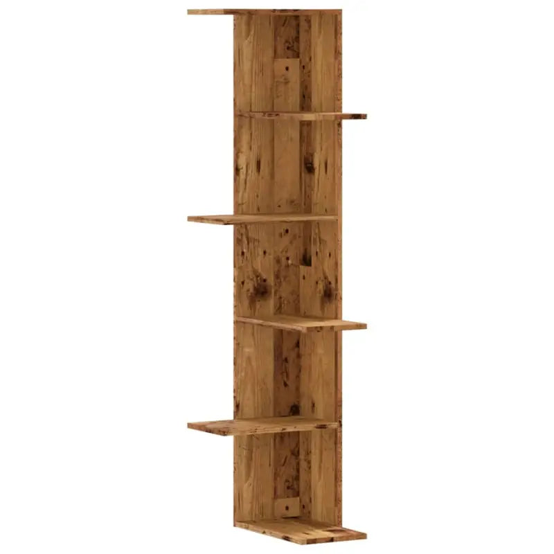 Wandplanken van bewerkt hout gemakkelijk schoon en stijlvol voor je woonkamer - Wandplanken