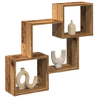 Wandplanken van bewerkt hout voor een decoratief en duurzaam interieur - Oud hout / 1 - Wandplanken