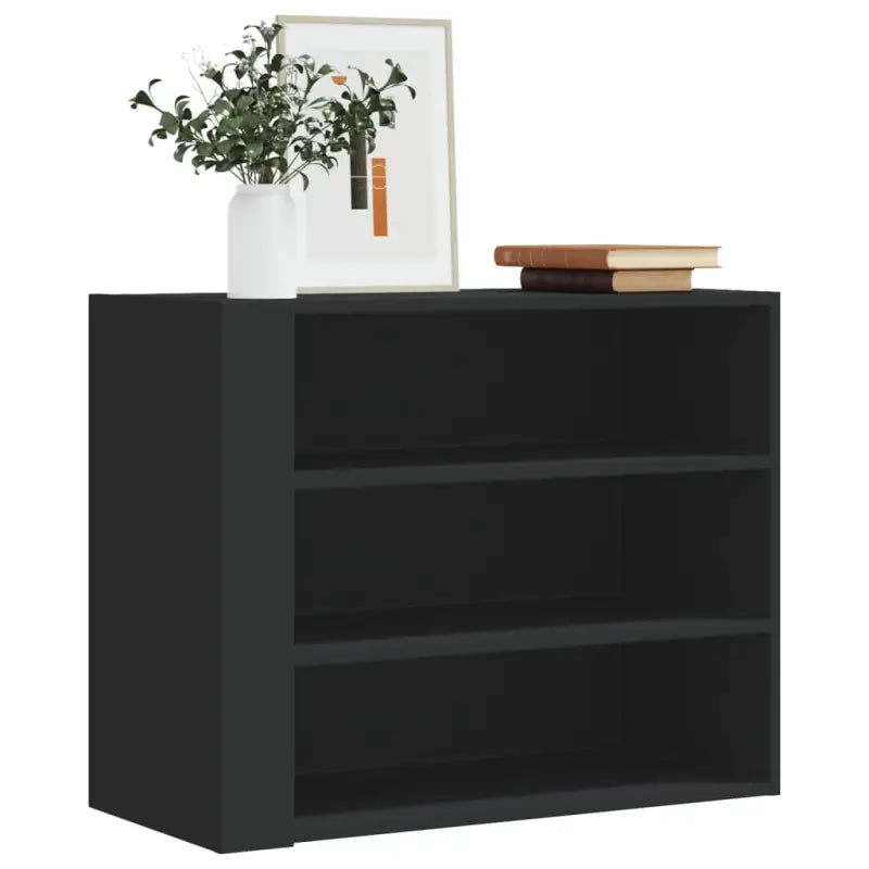 Wandplanken van bewerkt hout voor een decoratieve en praktische muurafwerking - Zwart / 1 - Wandplanken