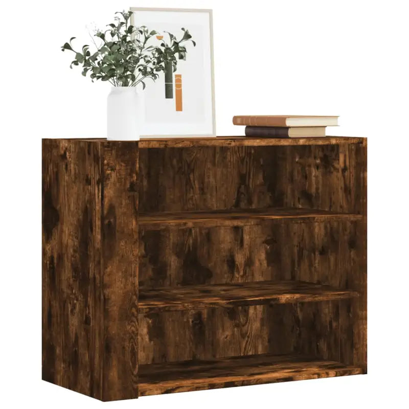 Wandplanken van bewerkt hout voor een decoratieve en praktische muurafwerking - Gerookt eiken / 1 - Wandplanken