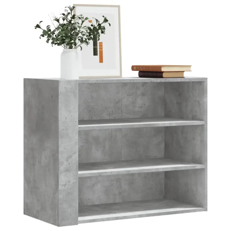 Wandplanken van bewerkt hout voor een decoratieve en praktische muurafwerking - Betongrijs / 1 - Wandplanken