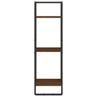 Wandplanken van bewerkt hout voor een stijlvolle en praktische muuropslag - bruin eikenkleur / 6 / 1 - Wandplanken