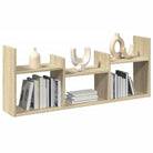 Wandplanken van bewerkt hout voor een stijlvolle en stabiele muurdecoratie - Sonoma eiken / 1 - Wandplanken