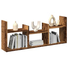 Wandplanken van bewerkt hout voor een stijlvolle en stabiele muurdecoratie - Oud hout / 1 - Wandplanken