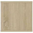 Wandplanken van bewerkt hout voor een stijlvolle opbergruimte - Sonoma eiken / 1 - Wandplanken