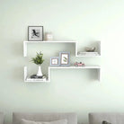 Wandplanken van bewerkt hout voor een trendy en stabiel interieur - Wandplanken
