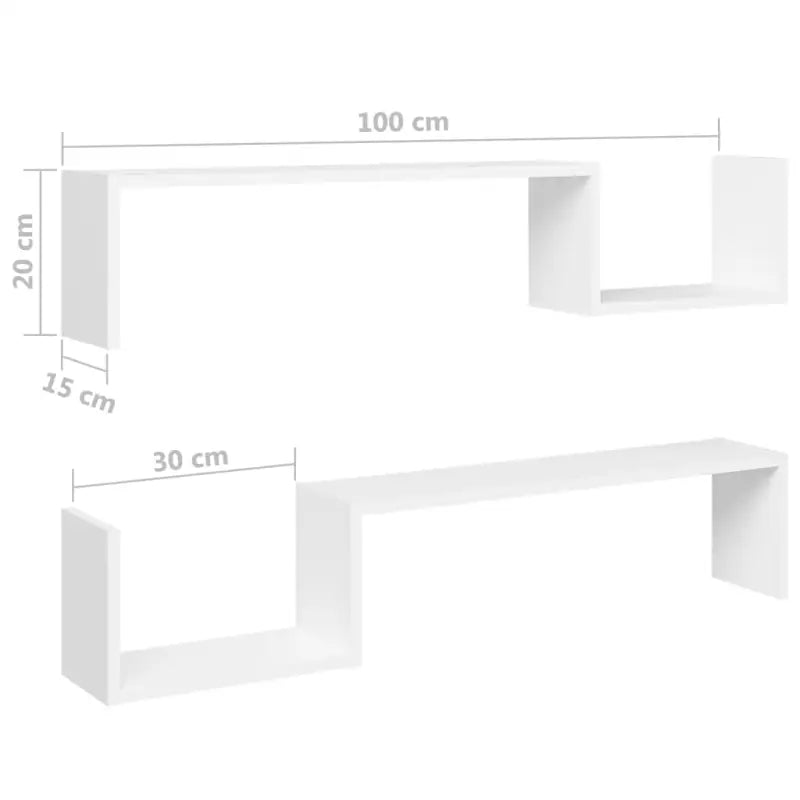 Wandplanken van bewerkt hout voor een trendy en stabiel interieur - Wandplanken
