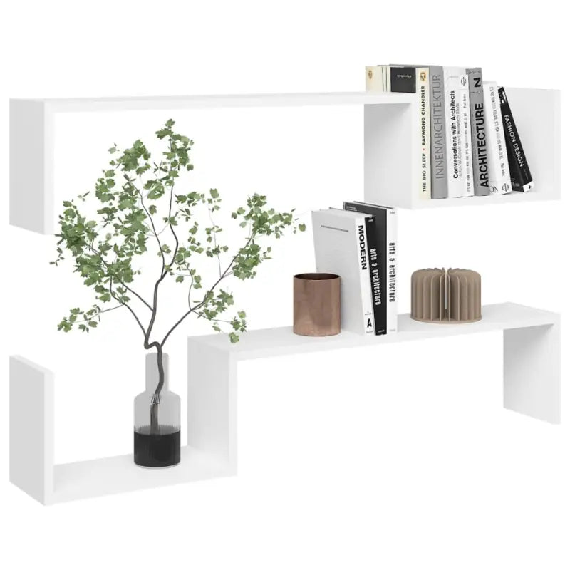 Wandplanken van bewerkt hout voor een trendy en stabiel interieur - Wandplanken