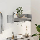 Wandplanken van bewerkt hout voor maximale ruimte en muurstijl - Betongrijs / 100 x 35 x 30.5 cm / 1 - Wandplanken