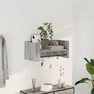 Wandplanken van bewerkt hout voor maximale ruimte en muurstijl - Grijs sonoma / 70.5 x 35 x 30.5 cm / 1 - Wandplanken