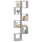Wandplanken van bewerkt hout voor stijl en maximale binnenruimte - Grijs sonoma / 6 / 1 - Wandplanken