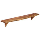 Wandplanken van massief acaciahout met rustieke charme - Wandplanken