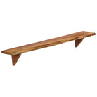 Wandplanken van massief acaciahout met rustieke charme - Wandplanken