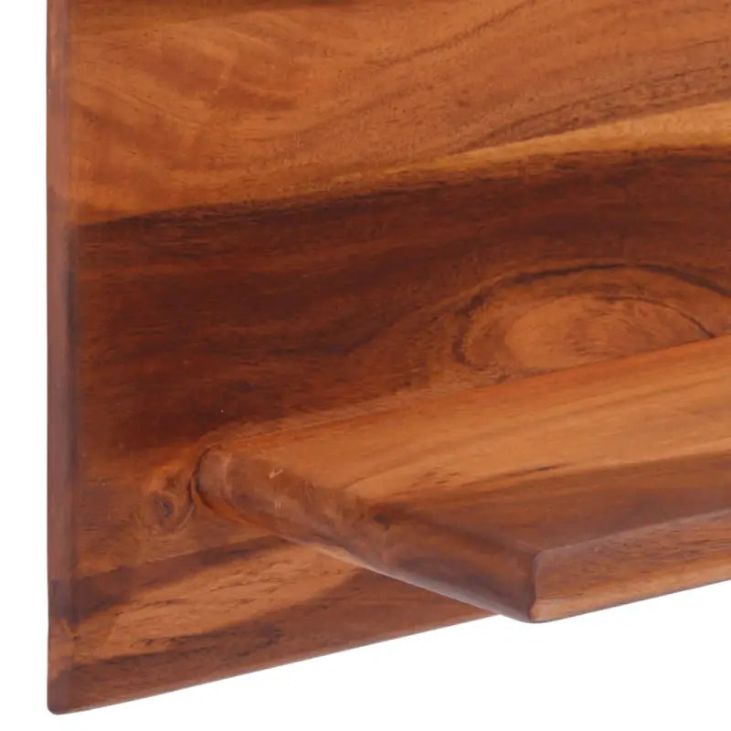 Wandplanken van massief acaciahout voor een natuurlijke look - Wandplanken