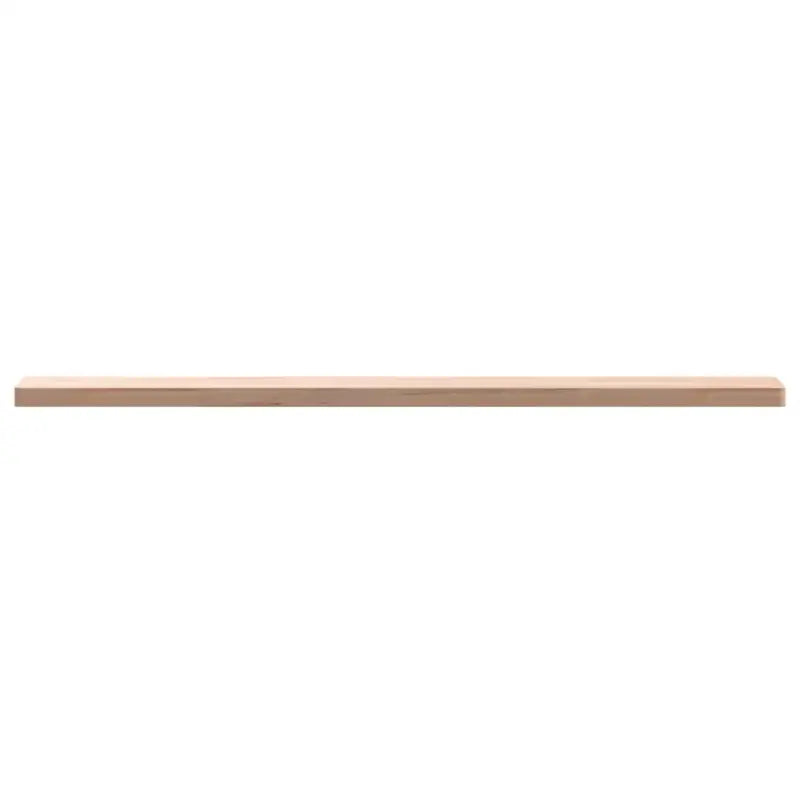 Wandplanken van massief beukenhout voor eenvoudige schoon en opbergruimte - Naturel / 100 x 20 x 2.5 cm / 1