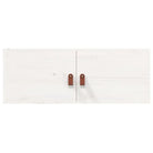 Wandplanken van massief grenenhout met een rustieke uitstraling - Wit / 2 / 1 - Wandplanken