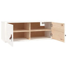 Wandplanken van massief grenenhout met een rustieke uitstraling - Wit / 2 / 1 - Wandplanken