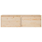 Wandplanken van massief grenenhout voor interieur en TV-meubel - Wandplanken
