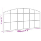 Wandspiegel met duidelijke weerspiegeling voor een minimalistisch interieur - Spiegels