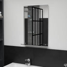 Wandspiegel met schap van gehard glas voor badkamer of woonkamer - 40 x 60 cm / 1 / Rechthoekig - Spiegels